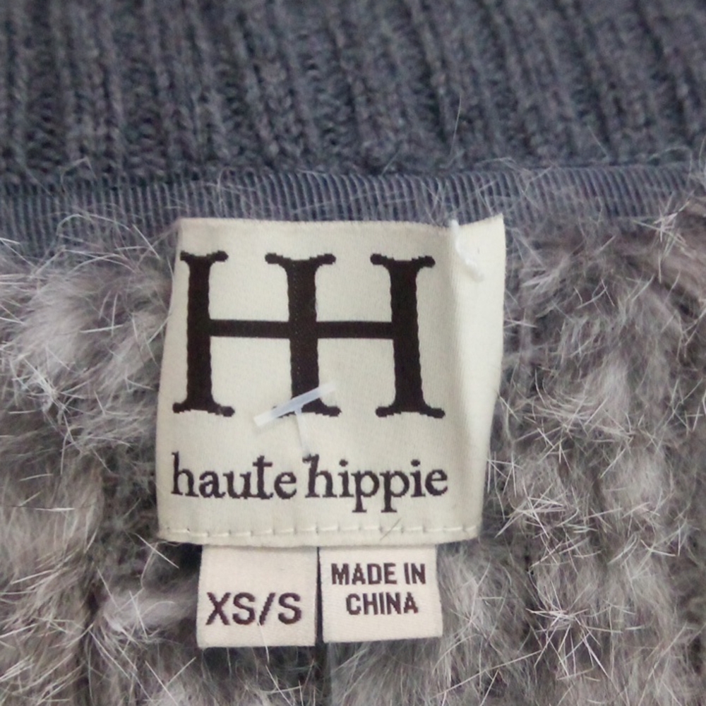Haute Hippie Rabbit Fur Cardigan - Picture 5 of 6